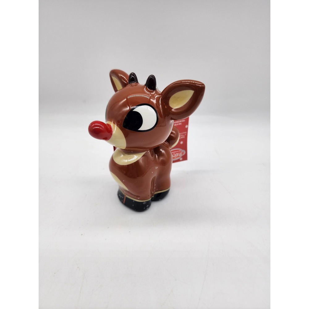 Hallmark Rudolph the Red-Nosed Reindeer Ceramic Christmas Tree Ornament NWT